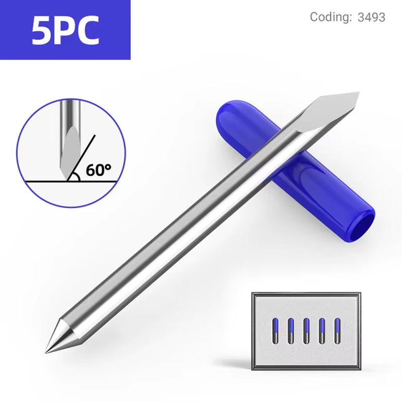 5Pc/Lot Mimaki Plotter Cutter 30/45/60 Degree Carbide Blades Cutting Plotter Vinyl Cutter Knife for MIMAKI Plotter Blade