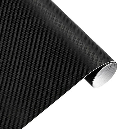 30Cmx127Cm 3D Carbon Fiber Vinyl Car Wrap Sheet Roll Film Car Stickers and Decal Motorcycle Auto Styling Accessories Automobiles