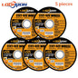 125Mm Cutting Disc Metal Cut off Wheel Angle Grinder Disc Slice Fiber Reinforced Grinding Blade Cutter for Metal Iron 5-50Pcs