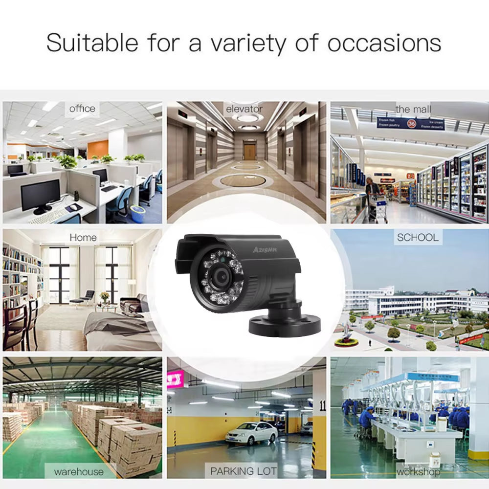 CCTV Camera 800TVL/1000TVL IR Cut Filter 24 Hour Day/Night Vision Video Outdoor Waterproof IR Bullet Surveillance Camera