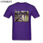 The Walking Dead Funky T-Shirt Man'S Short Sleeve Cotton Teeshirt Customized Boyfriend'S Top Cool Black