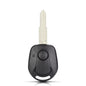 New 2 Button Remote Key Shell Fob Case Holder Cover for Ssangyong Actyon Kyron Rexton