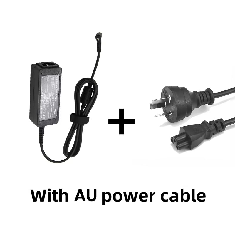 45W AC Adapter for  Laptop Charger 19V 2.37A 3.0X1.1Mm Compatible with  Chromebook Aspire Swift 1 /3 /5 Series