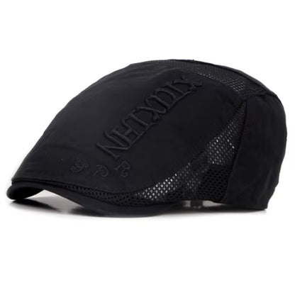 HT953 Berets Cotton Flat Advance Driver Flat Cap Men Casual Sun Hats Korea Style Spring Summer Women Men Beret Hats