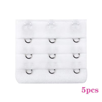 3/5Pcs Bra Extender Strap Extension 3 Hooks 2 Rows Women Intimates Lengthened Bra Hook Extenders Womens Accessoires 2/3/4Buckles