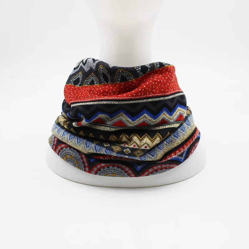 New Women Beanies Skullies Lady Fashion High Quality Hip Hop Floral Winter Hats Scarf Adult Polyester Autumn Outdoor Hats Sale
