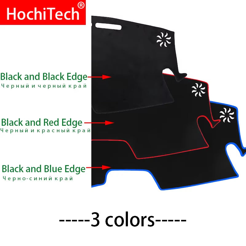 Car Dashboard Covers Mat Shade Cushion Pad Carpets Accessories for Chevrolet Captiva 2010-2017 Left Hand Drive