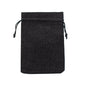 50Pcs/Lot Drawstring Natural Burlap Bag Jute Gift Bags Multi Size Jewelry Packaging Wedding Bags with Candy Bag Can Custom Logo