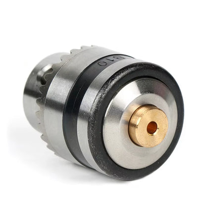 Power Tools Clamping 0.6-6Mm B10 Micro Motor Drill Chucks Taper Mounted Drill Chuck with Chuck Key Brass Mini Electric Motor