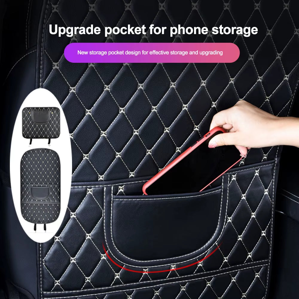 Car Anti-Kick Mats Auto Seat Back Protector Cover for Children Kids Car Back Seat Anti-Dirty Pad Car Accessories