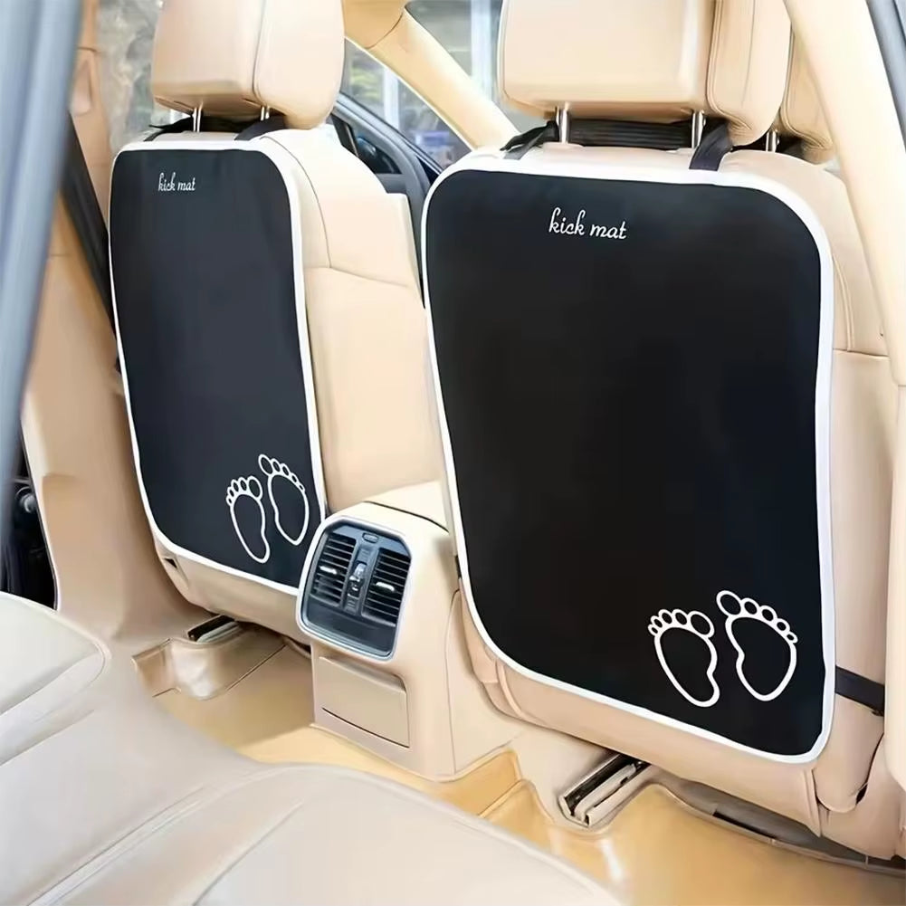 Car Seat Anti-Kick Pad Seat Protector Waterproof Baby Anti-Kick Mat Pad Front Seat Back Clean Car Interior Accessories