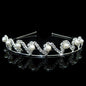 Princess Crystal Tiaras and Crowns Headband Kid Girls Love Bridal Prom Crown Wedding Party Accessiories Hair Jewelry