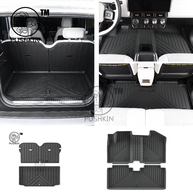 Car Floor Mats for CHERY Icar V23 Icaur V23 2025 2026 Cargo Liners Waterproof Non-Slip Floor Trunk Mats Accessories