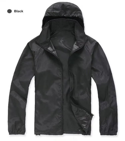 Men'S Brand Quick Dry Skin Coat Sunscreen Waterproof UV Women Thin Army Outwear Ultra-Light Windbreake Jacket 3XLYA105