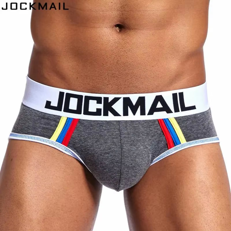 Brand Cotton Men Underwear Brief Sexy Gay Penis Pouch Push up Calzoncillos Hombre Slip Cueca Gay Underwear Male Panties