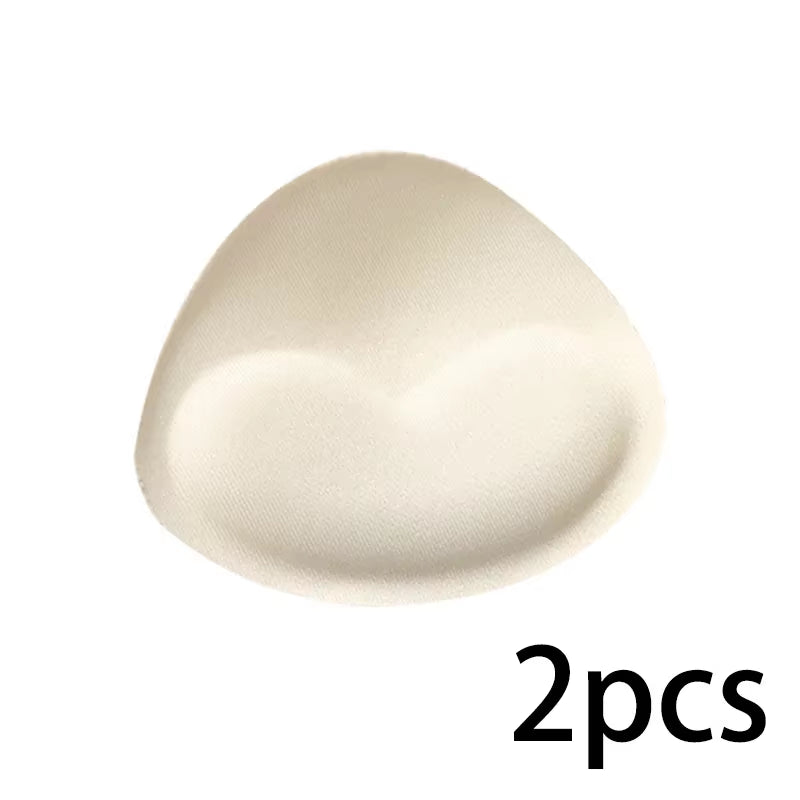 Invisible Heart Padding Magic Bra Insert Pads Push up Silicone Self Adhesive Breast Enhancer Women Intimates Breast Lift Nipple