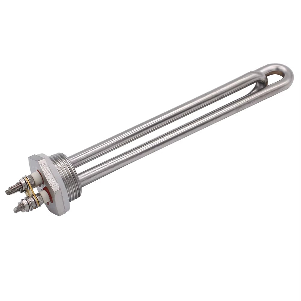 Heating Element 12V 24V 36V 48V 300W 600W SUS304 DN25 DC Immersion Water Solar/Electric Tubular Heater