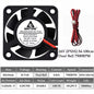2Pcs  DC 24V 12V 5V 40Mm X 40Mm X 10Mm 2-Pin Ball Bearing Computer PC Case Cooling Fan 4010