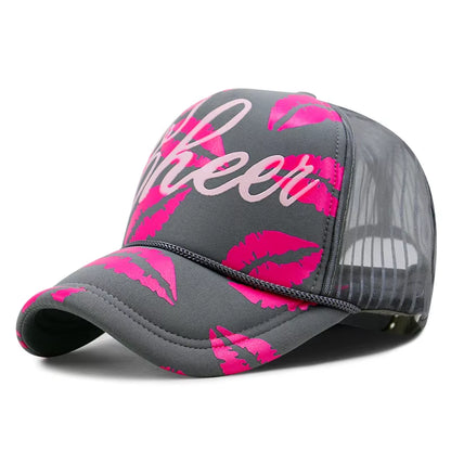 Wholesale Adult Summer Sun Hats Men Cool Hiphop Punk Rock Truck Cap Women Fashion Mesh Baseball Caps