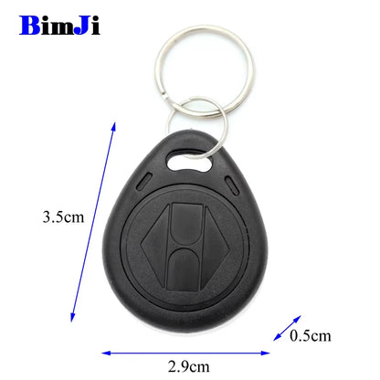 12Pcs RFID 125Khz EM4305 T5577 Blank Key Tag Chip Ring Coin Cards Tags Keytag Copy Rewritable Writable Rewrite Duplicate 125 Khz