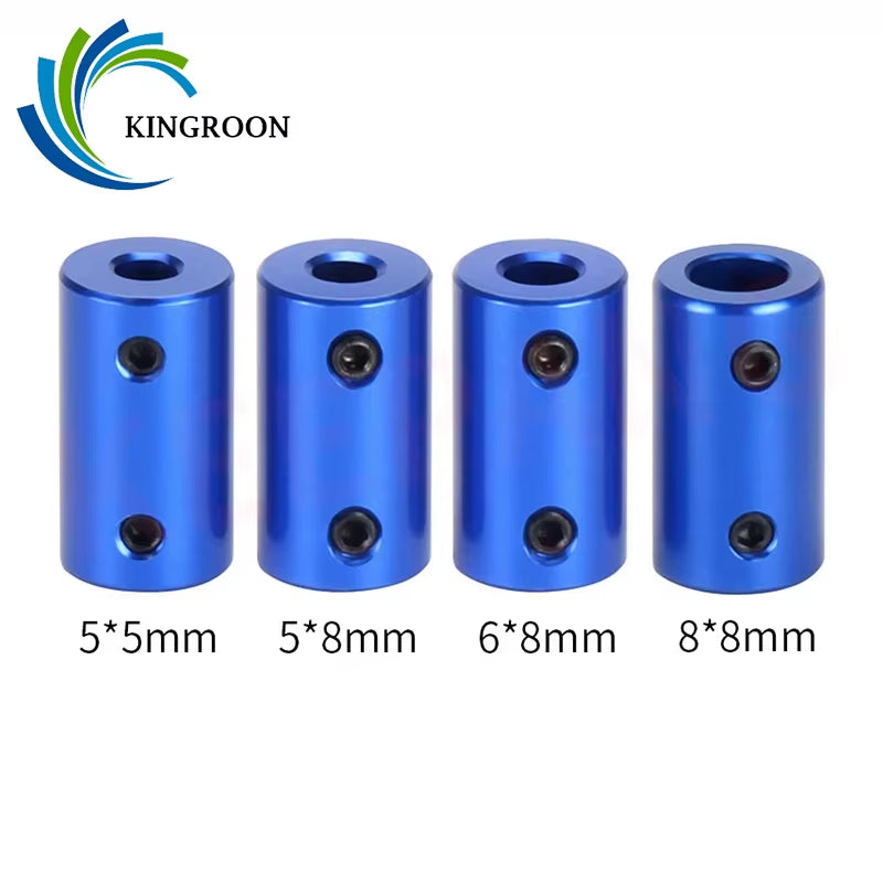 Aluminum Flexible Coupling Bore 5Mm 8Mm 3D Printer Parts Blue Flexible Shaft Coupler Screw Stepper Motor Flexible Shaft Coupler