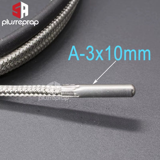 K Type Thermocouple Sensors 3X10Mm or 3X15Mm for 3D Printer Extrusion Print Head Temperature Parts 3D Printer Parts