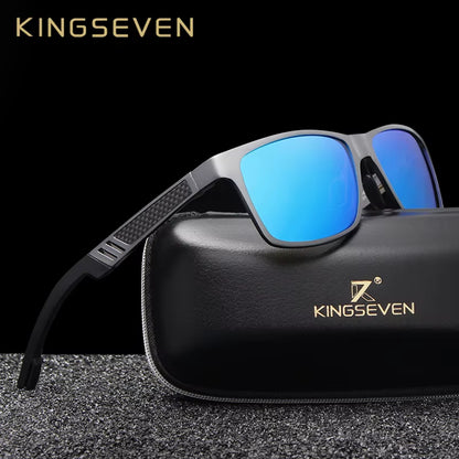Men Polarized Sunglasses Aluminum Magnesium Sun Glasses Driving Glasses Rectangle Shades for Men Oculos Masculino Male