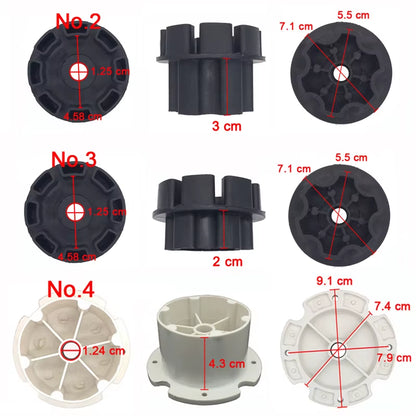 Children Electric Car Tire Adapter Connection Clip for Gear Box,Kid'S Toy Car Gearbox Coupler,Baby Motorcycles Wheel Clip