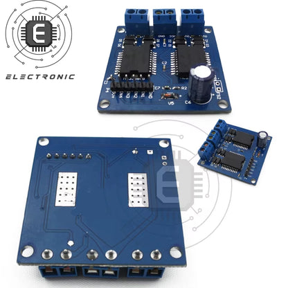 Dual MC33886 DC Motor Driver Module 5A Stepper Motor Driver Board Controller Module for Robot Smart Car