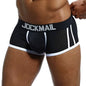 Brand Men Mesh Underwear Boxers Calzoncillos Hombre Gay Sleepwear Cueca Boxer Breathable Crotch Male Panties Shorts