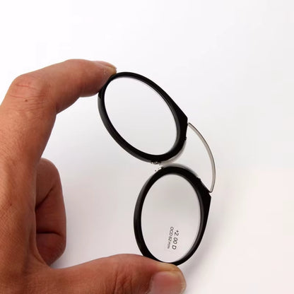 Pince-Nez Full Frame Reading Glasses TR90 Portable Nose Men Women Presbyopic Glasses +1.0 +1.5 +2.0 +2.5 +3.0 +3.5