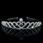 Princess Crystal Tiaras and Crowns Headband Kid Girls Love Bridal Prom Crown Wedding Party Accessiories Hair Jewelry
