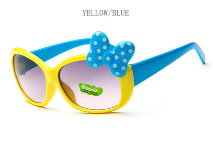 Children Goggle Girls Alloy Sunglasses Hot Fashion Boys Girls Baby Child Classic Retro Cute Sun Glasses