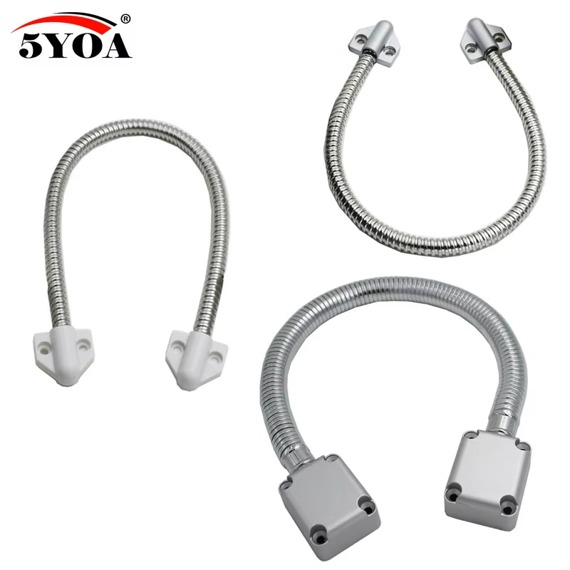 Door Loop Electric Stainless Steel Exposed Mounting Protection Sleeve Cable Line for Control Lock Door Lock