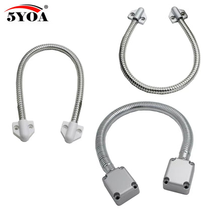 Door Loop Electric Stainless Steel Exposed Mounting Protection Sleeve Cable Line for Control Lock Door Lock