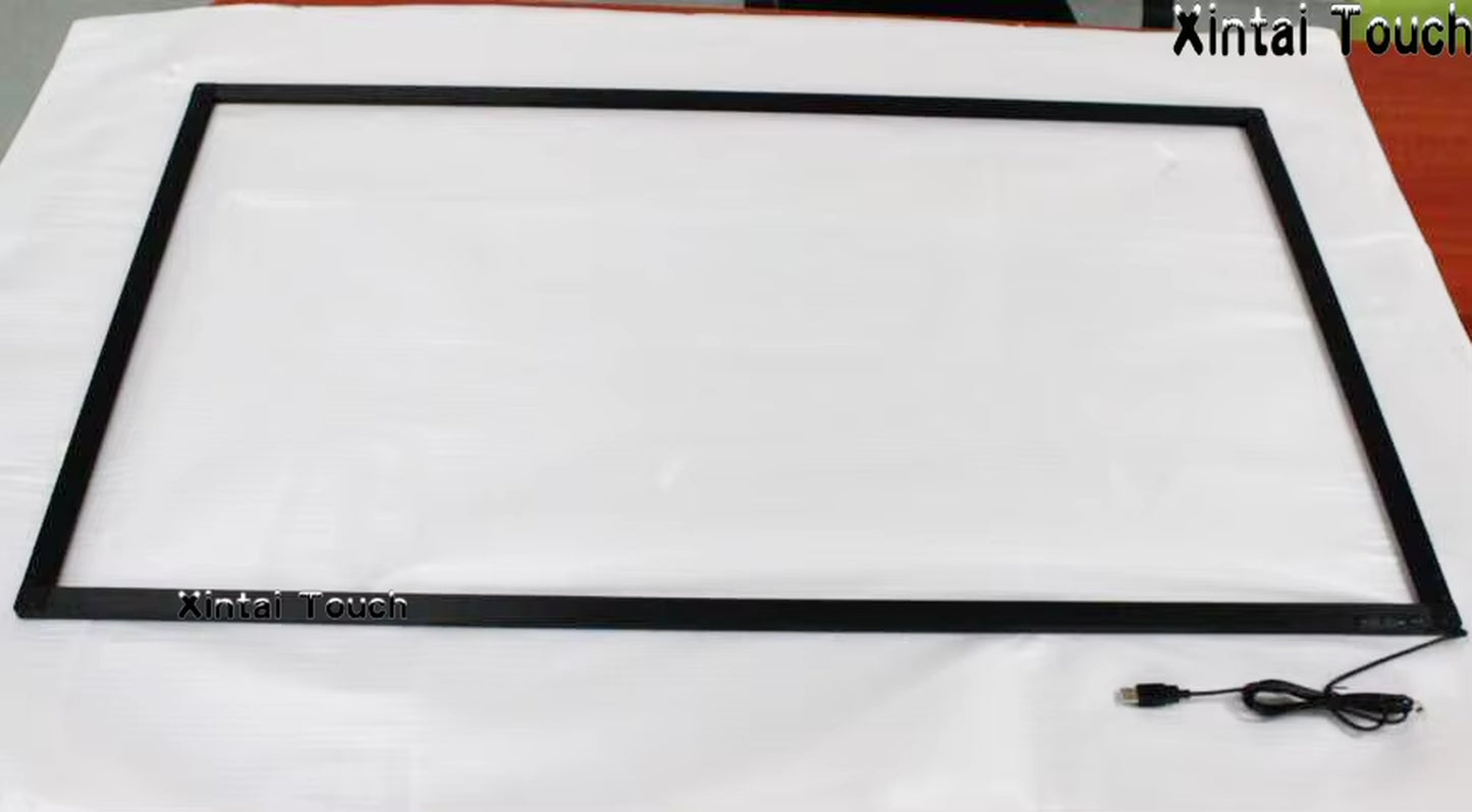 55" IR Touch Frame without Glass, 20 Touch Points Infrared IR Multi Touch Screen Overlay