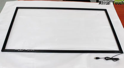 55" IR Touch Frame without Glass, 20 Touch Points Infrared IR Multi Touch Screen Overlay
