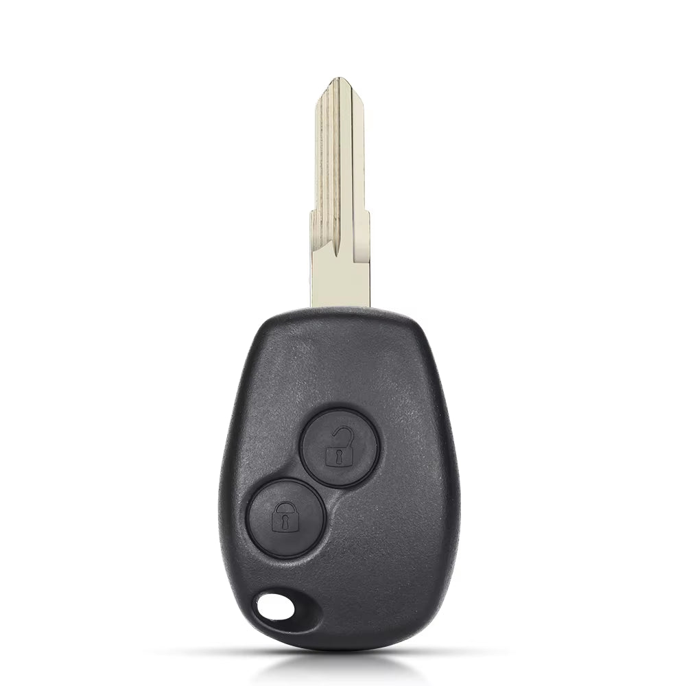 2 Button Remote Key Shell Case Cover Fob for Renault Megan Modus Clio Modus Kangoo Logan Sandero Duster Car Alarm Housing