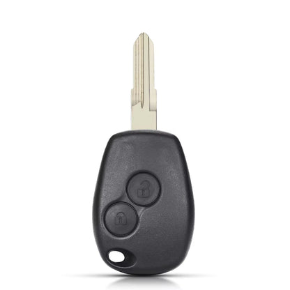 2 Button Remote Key Shell Case Cover Fob for Renault Megan Modus Clio Modus Kangoo Logan Sandero Duster Car Alarm Housing