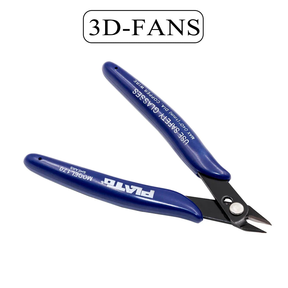 1Pc PLATO 170 Wishful Clamp DIY Electronic Diagonal Pliers Side Cutting Nippers Wire Cutter 3D Printer Parts