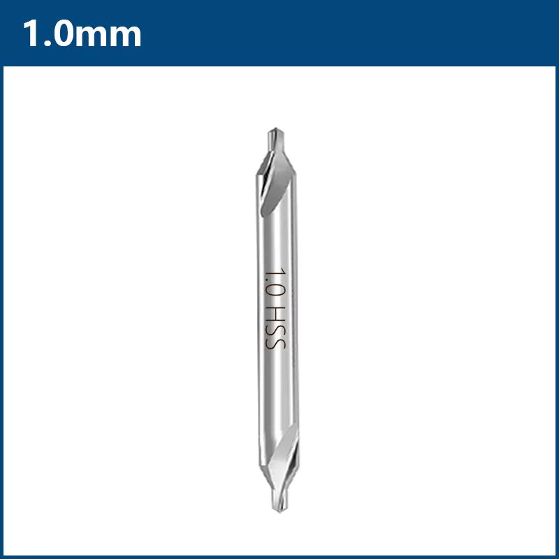 HSS Center Drills Bit 60 Degree Metal Drill Bit Power Tools Hole Drilling Hole Cutter 1.0/1.5/2.0/2.5/3.0/3.5/4.0/5.0Mm