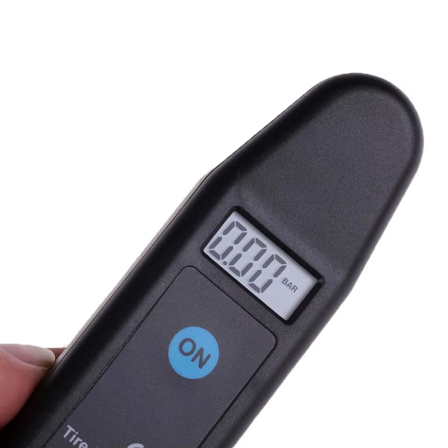 Auto LCD Display Accuracy Wheel Tire Air Pressure Gauge Tyre Tester Vehicle Motorcycle Car 5-150 PSI/KPA/BAR/KG/CM2 Detector