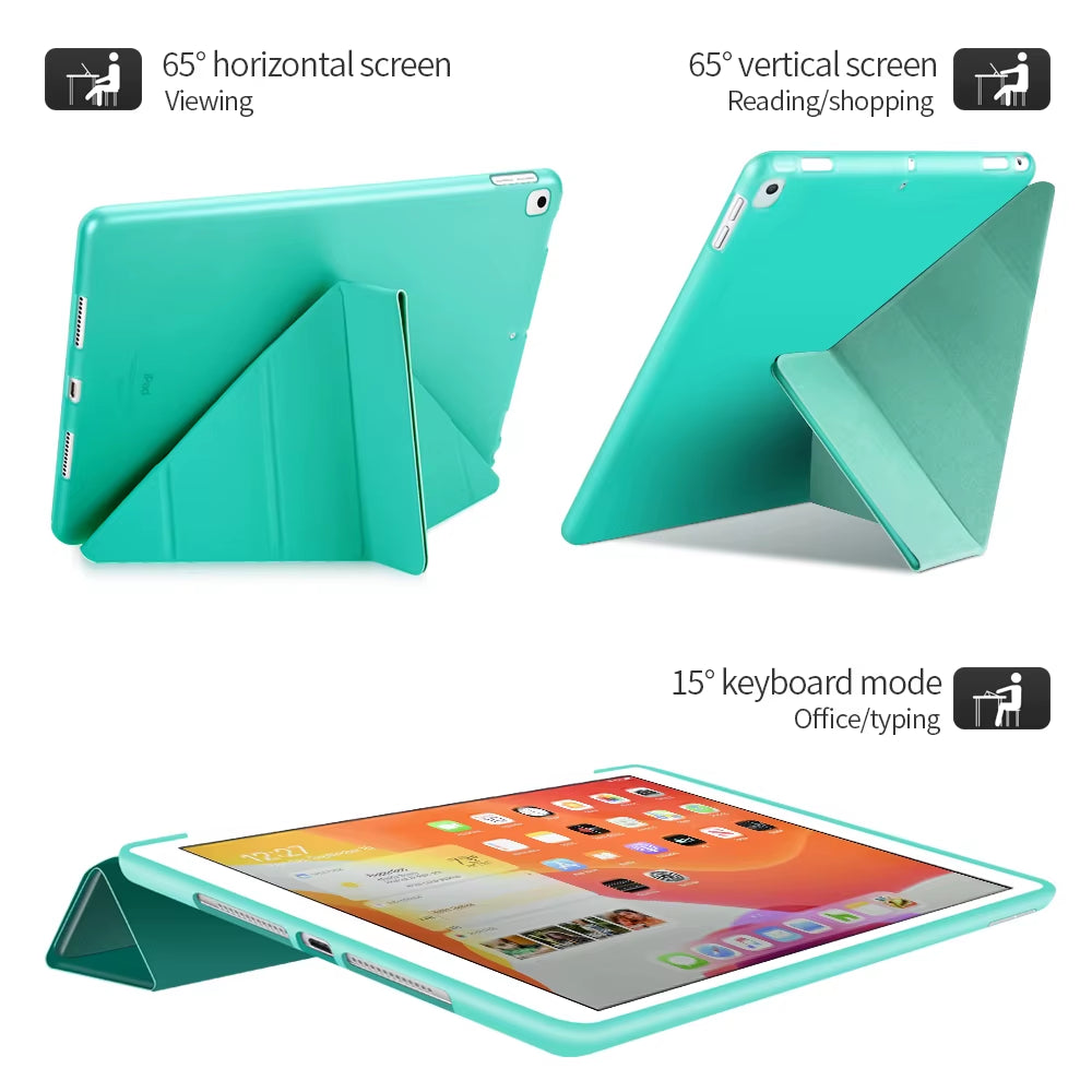 For Ipad Pro 10 5 Case A1701 A1709 PU Leather Soft Smart Cover Cases for Ipad Air 3 2019 A2152 A2123
