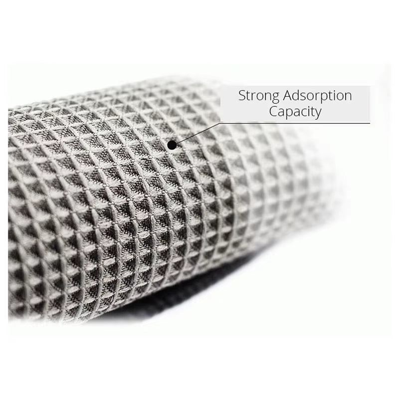 2PC Car Wash Towel Glass Cleaning Water Drying Microfiber Window Clean Wipe Auto Detailing Waffle Weave for Kitchen Bath 40*40Cm