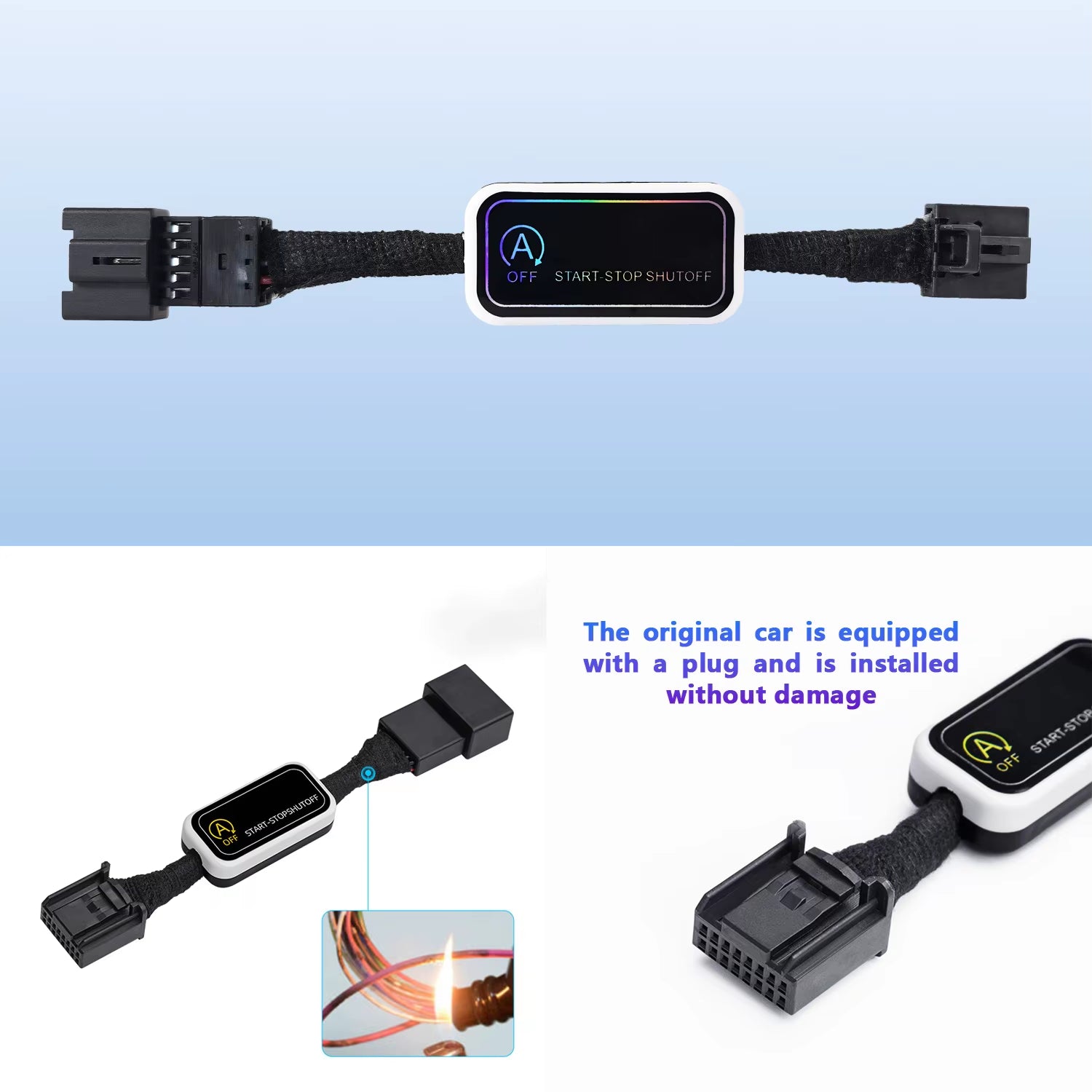 Auto Start Stop Disabler for Audi A3 2013-2019 2020 Car Automatic Stop Start Engine System off Device Control Sensor Plug Stop