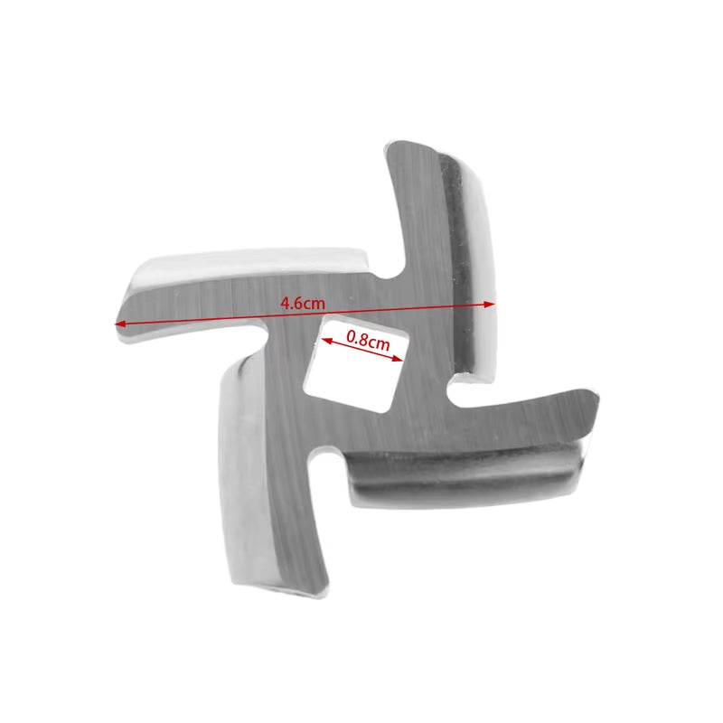 1Pc 50Mm Diameter Stainless Steel Meat Grinder Blade Spare Part for Moulinex HV6