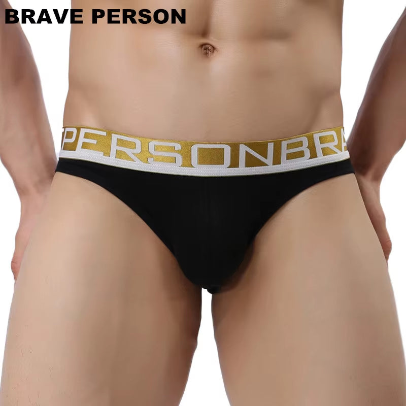 Underwear Men Male Sexy Briefs Cotton Fabric Hollow Design Men Underwear Briefs Men Underpants B1159 Gay Underwear