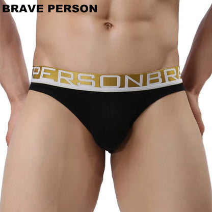 Underwear Men Male Sexy Briefs Cotton Fabric Hollow Design Men Underwear Briefs Men Underpants B1159 Gay Underwear