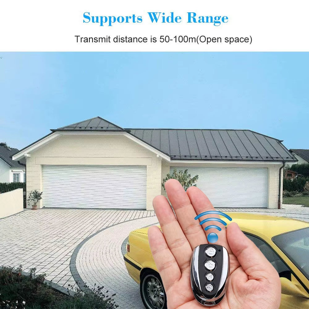 Remote Control Cloning Gate for Garage Door Car Alarm Products Keychain 433 Mhz