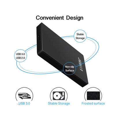 HDD 2.5" Portable External Hard Drive 2Tb/1Tb/500Gb/750Gb USB3.0 Disk Memory for PC Tablets PS4 Notebook Desktop Computer